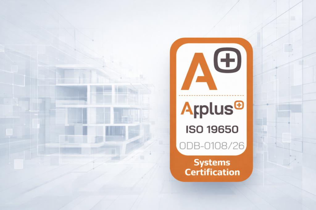 C+A obté la certificació ISO 19650: un pas endavant en la gestió avançada de la informació BIM